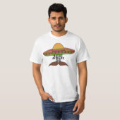 "Nacho Gemiddelde Pap" T-shirt (Voorkant volledig)