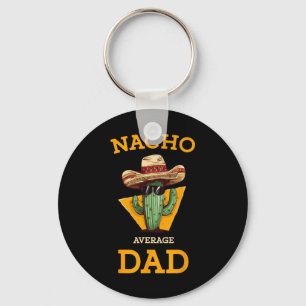 Nacho Gemiddelde Papa Cactus Grappige Mexicaanse V Sleutelhanger