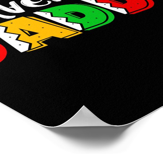 Nacho Gemiddelde papa Cinco De Mayo Drink Taco Poster (Hoek)