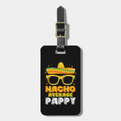 Nacho Gemiddelde Papa Familie Cinco De Mayo Bagagelabel (Voorkant verticaal)