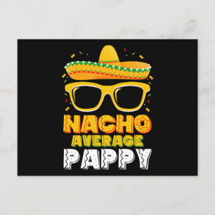 Nacho Gemiddelde Papa Familie Cinco De Mayo Briefkaart