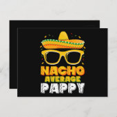 Nacho Gemiddelde Papa Familie Cinco De Mayo Briefkaart (Voorkant / Achterkant)