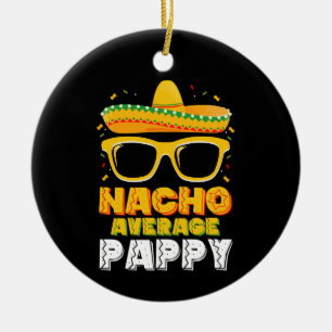Nacho Gemiddelde Papa Familie Cinco De Mayo Keramisch Ornament