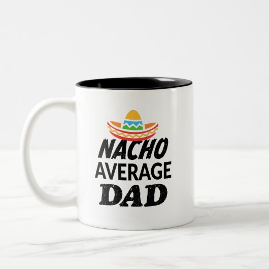 Nacho gemiddelde papa grappige mok cadeau (Links)