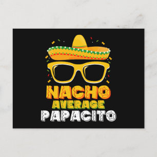Nacho Gemiddelde Papacito Vader Familie Cinco De M Briefkaart