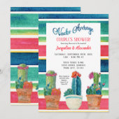 Nacho Gemiddelde paren schotelen Floral Desert Cac Kaart (Voorkant / Achterkant)