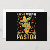 Nacho Gemiddelde pastoor religieus leider Cinco de Feestdagenkaart (Voorkant / Achterkant)
