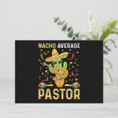 Nacho Gemiddelde pastoor religieus leider Cinco de Feestdagenkaart (Staand voorkant)