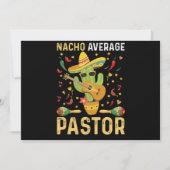 Nacho Gemiddelde pastoor religieus leider Cinco de Kaart (Voorkant)