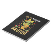 Nacho Gemiddelde pastoor religieus leider Cinco de Notitieblok (Linkerzijde)