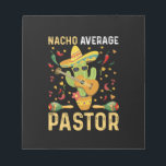 Nacho Gemiddelde pastoor religieus leider Cinco de Notitieblok<br><div class="desc">Nacho Gemiddeld Pastoor Religieus Leider Cinco De Mayo</div>