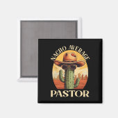 Nacho Gemiddelde Pastor Cinco De Mayo Mexicaanse V Magneet (Voorkant / Achterkant)