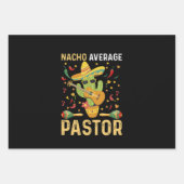 Nacho Gemiddelde Pastor Religieus Leider Cinco De  Inpakpapier Vel (Voorkant)