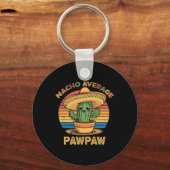 Nacho Gemiddelde Pawpaw Matching Mexicaanse Cinco Sleutelhanger (Voorkant)
