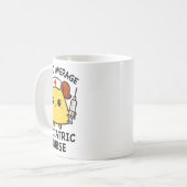 Nacho Gemiddelde Pediatric Nurse Funny Nursing Koffiemok (Voorkant links)