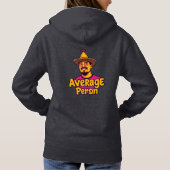 Nacho Gemiddelde Persoon - Leuk & Eigenzinnig T-sh Hoodie (Achterkant)
