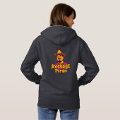 Nacho Gemiddelde Persoon - Leuk & Eigenzinnig T-sh Hoodie (Achterkant volledig)