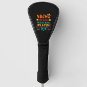 Nacho Gemiddelde Pickleball Speler Grappig Cinco D Golfheadcover (Voorkant)