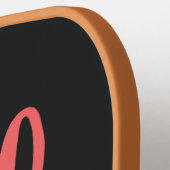 Nacho Gemiddelde Pickleballer Grappig Pickleball Paddle (Links Detail)