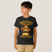 Nacho Gemiddelde postarbeider Cinco de Mayo Postma T-shirt (Voorkant volledig)
