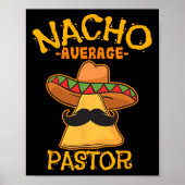 Nacho Gemiddelde predikant predikant Religieuze Le Poster (Voorkant)