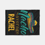 Nacho Gemiddelde Rachel Gift Grappig Cinco de Mayo Fleece Deken (Voorkant (Horizontaal))