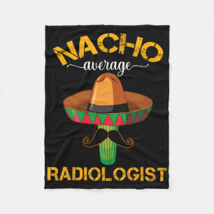 Nacho Gemiddelde Radioloog Radiologie Arts CINC Fleece Deken