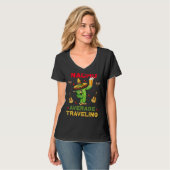 Nacho Gemiddelde reis Cinco de Mayo Mexican Part T-shirt (Voorkant volledig)