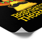 Nacho Gemiddelde respiratoire Therapie RT astma Poster (Hoek)