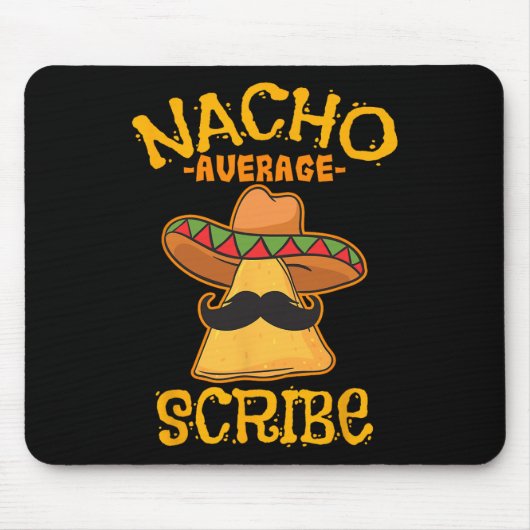 Nacho Gemiddelde Scribe Mexicaanse Cinco de Mayo F Muismat (Voorkant)