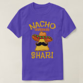 Nacho Gemiddelde Shari Gepersonaliseerde Naam Funn T-shirt (Design voorkant)