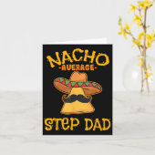 Nacho Gemiddelde Stap Papa Mexicaans gerecht Stepd Kaart (Gele Bloem)