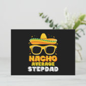 Nacho Gemiddelde stiefvader Cinco De Mayo Kaart (Staand voorkant)