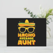 Nacho Gemiddelde Tante Cinco De Mayo Bijpassende F Kaart (Staand voorkant)