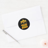 Nacho Gemiddelde Tante Cinco De Mayo Bijpassende F Ronde Sticker (Envelop)