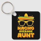 Nacho Gemiddelde Tante Cinco De Mayo Bijpassende F Sleutelhanger (Voorkant)