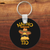 Nacho Gemiddelde tio Mexican Dish oom Cinco de May Sleutelhanger (Voorkant)