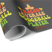 Nacho Gemiddelde trefbal Speler Grappig Cinco De M Cadeaupapier (Rol Hoek)