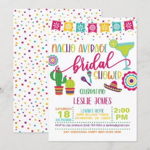 Nacho Gemiddelde Uitnodiging van de Bridal - WH