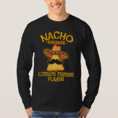 Nacho Gemiddelde Ultimate Frisbee Player Cinco De  T-shirt (Voorkant)