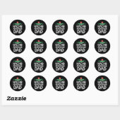 Nacho Gemiddelde vader Cinco De Mayo Funny Vader Ronde Sticker (Vel)