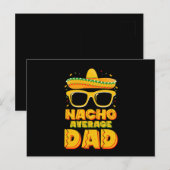 Nacho gemiddelde vader Cinco de Mayo Matching Fami Briefkaart (Voorkant / Achterkant)
