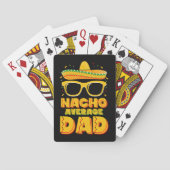 Nacho gemiddelde vader Cinco de Mayo Matching Fami Pokerkaarten (Achterkant)