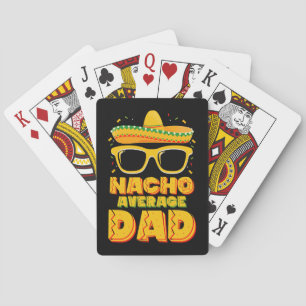 Nacho gemiddelde vader Cinco de Mayo Matching Fami Pokerkaarten