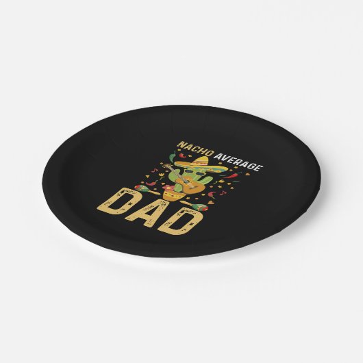 Nacho Gemiddelde vader Cinco De Mayo Mexicaanse pa Papieren Bordje (Gekanteld)