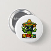 Nacho Gemiddelde vader Cinco de Mayo Mexicaanse va Ronde Button 5,7 Cm (Voorkant /achterkant)