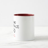 Nacho Gemiddelde Vader Grappen Pun Funny Coffee Mo Mok (Midden)