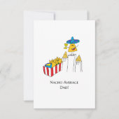 Nacho gemiddelde vader - Grappige Vaderdag Kaart (Voorkant)