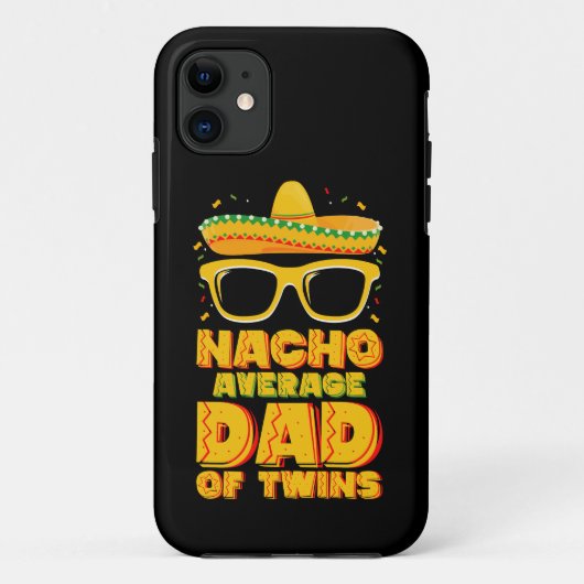 Nacho Gemiddelde vader van tweeling Mexicaans Cinc Case-Mate iPhone Case (Achterkant)
