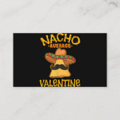 Nacho Gemiddelde Valentijn Mexicaanse Paar Valenti Informatiekaartje (Voorkant)